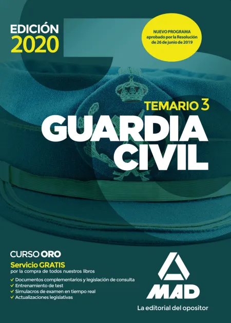 Guardia Civil. Temario Volumen 3