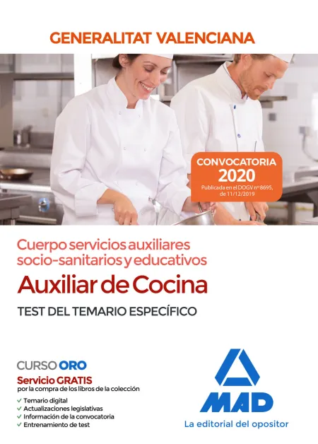 Cuerpo Servicios Auxiliares Socio-Sanitarios y Educativos de la Administración D