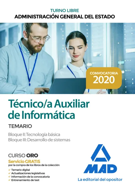 Técnico Auxiliar de Informática de la Administración General del Estado (Turno L