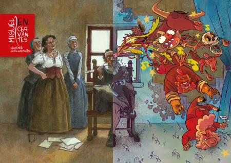 Miguel en Cervantes. El Retablo de las Maravillas