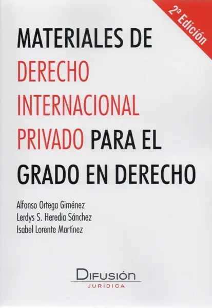 Materiales de Derecho Internacional Privado para el Grado en Derecho