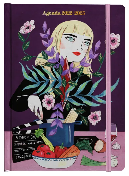 Agenda Escolar Semana Vista 2022-2023 María Hesse