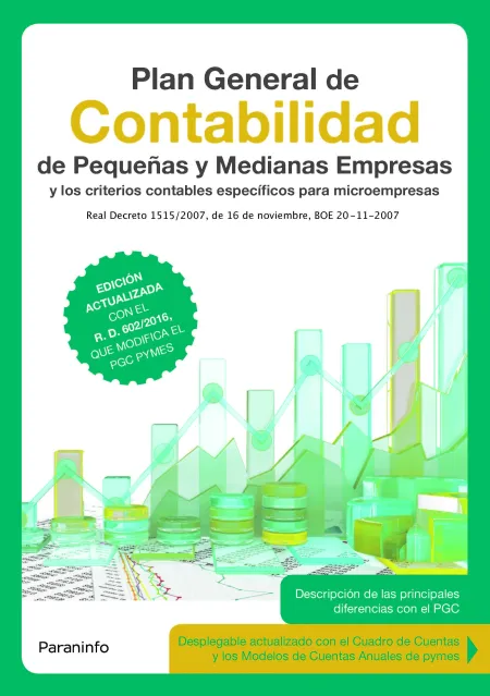 Plan General de Contabilidad de Pequeñas y Medianas Empresas 3. ª Edición 2017