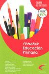 TEMARIO EDUCACIÓN PRIMARIA. OPOSICIONES. CUERPO DE MAESTROS