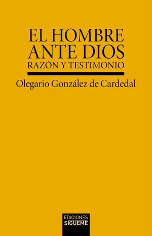 EL HOMBRE ANTE DIOS
