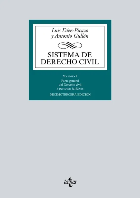 Sistema de Derecho Civil Vol. I