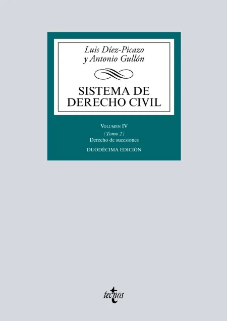 Sistema de Derecho Civil Vol. Iv T. 2