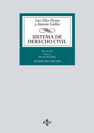 SISTEMA DE DERECHO CIVIL VOL. IV T. 1