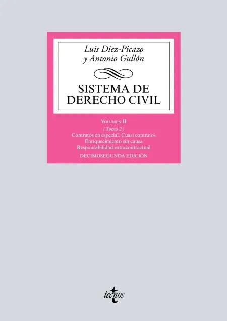 Sistema de Derecho Civil Vol. Ii T. 2