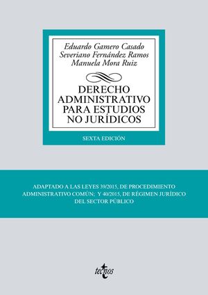 DERECHO ADMINISTRATIVO PARA ESTUDIOS NO JURÍDICOS