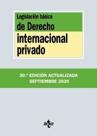 LEGISLACIÓN BÁSICA DE DERECHO INTERNACIONAL PRIVADO 20