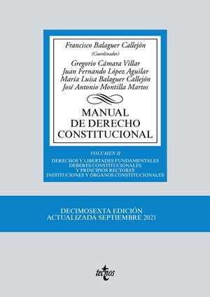 MANUAL DE DERECHO CONSTITUCIONAL VOL.II