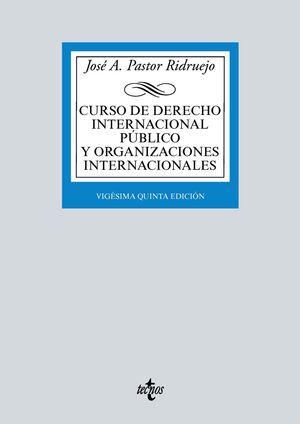 CURSO DE DERECHO INTERNACIONAL PÚBLICO Y  ORGANIZACIONES INTERNACIONALES