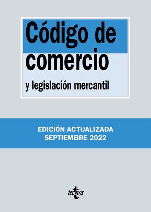 CÓDIGO DE COMERCIO 2022
