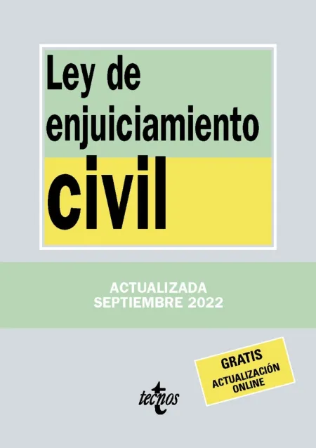 Ley de Enjuiciamiento Civil 2022