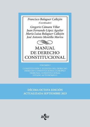 MANUAL DE DERECHO CONSTITUCIONAL