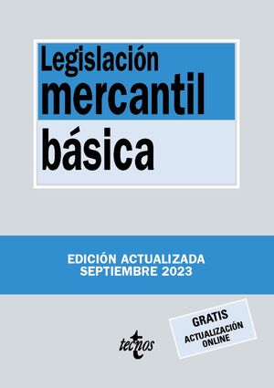 LEGISLACIÓN MERCANTIL BÁSICA 2023