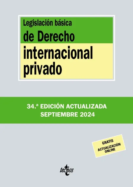 Legislación Básica de Derecho Internacional Privado 2024
