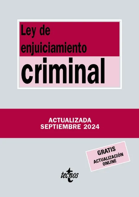 Ley de Enjuiciamiento Criminal 2024