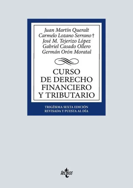 Curso de Derecho Financiero y Tributario