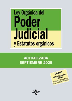 LEY ORGÁNICA DEL PODER JUDICIAL 2025