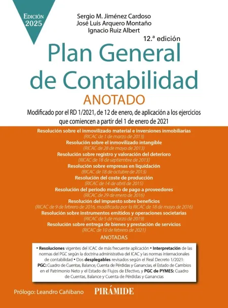 Plan General de Contabilidad Anotado