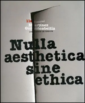 Nulla Aesthetica Sine Ethica