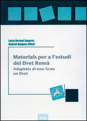 MATERIALS PER A L'ESTUDI DEL DRET ROMÀ