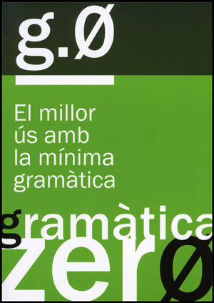 GRAMÀTICA ZERO, 2A ED.