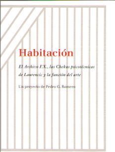 PEDRO G. ROMERO. HABITACIÓN