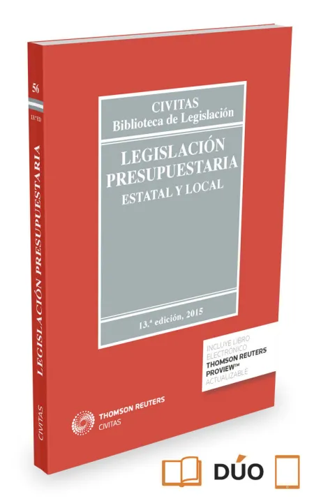 Legislación Presupuestaria (Papel + E-Book)