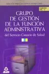 Grupo de Gestión de la Función Administrativa del Servicio Canario de Salud. Tem