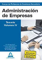 Cuerpo de Profesores de Enseñanza Secundaria. Administración de Empresas. Temari