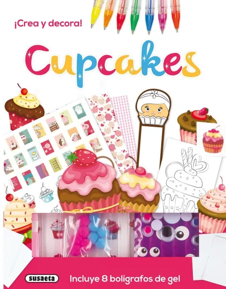Cupcakes. ¡Crea y Decora!
