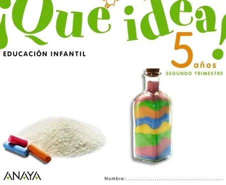 ¡Qué Idea! 5 Años. Segundo Trimestre.