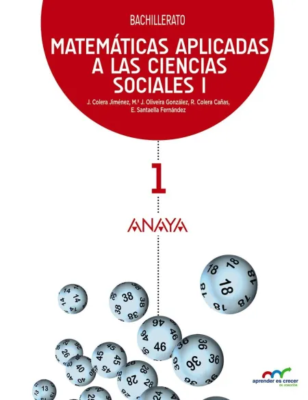 Matemáticas Aplicadas a las Ciencias Sociales I.