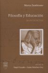 FILOSOFÍA Y EDUCACIÓN (LETRA MANUSCRITA)