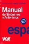 Diccionario Manual de Sinónimos y Antónimos de la Lengua Española