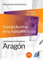 Cuerpo Auxiliar de la Administración de la Comunidad Autónoma de Aragón, Escala