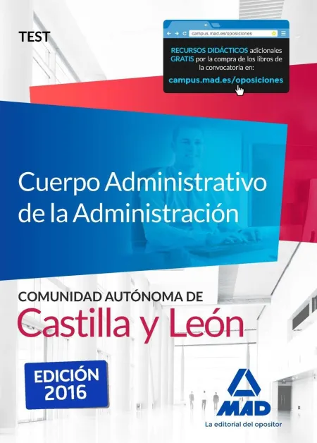 Cuerpo Administrativo de la Administración de la Comunidad Autónoma de Castilla
