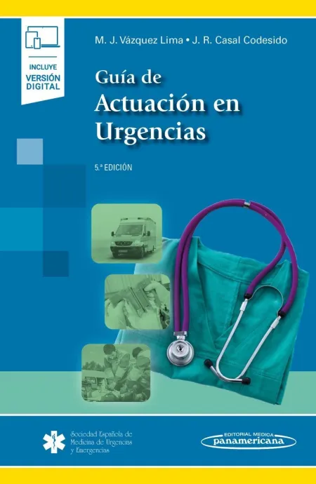 Vazquez:gu?A Actuaci?N Urgencias 5Aed. +E