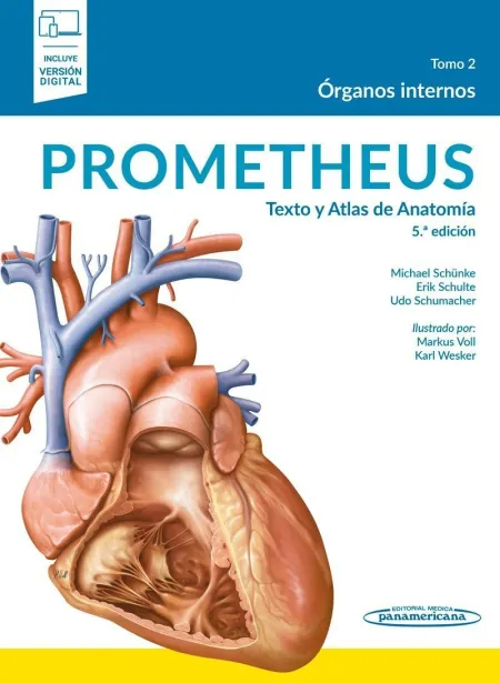 Prometheus:texto y Atlas Anatomia. 5Aed. t2