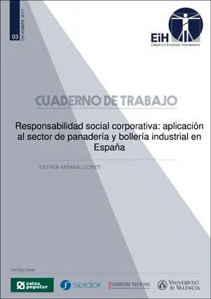 Responsabilidad Social Corporativa: Aplicación Al Sector de Panadería y Bollería