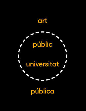 XX MOSTRA ART PÚBLIC / UNIVERSITAT PÚBLICA 2017