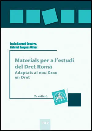 Materials Per a L'estudi del Dret Romà