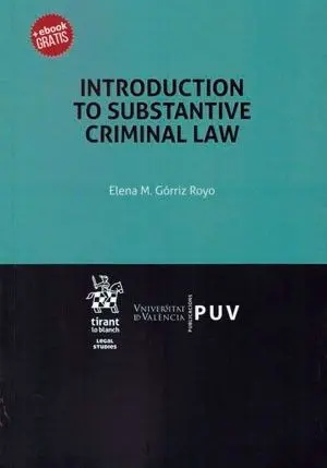 Introduction To Substantive Criminal Law