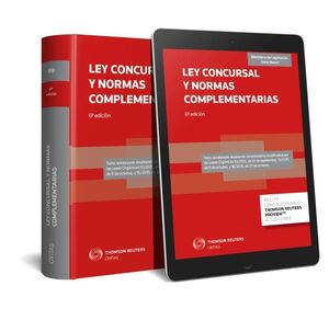 LEY CONCURSAL Y NORMAS COMPLEMENTARIAS (PAPEL + E-BOOK)