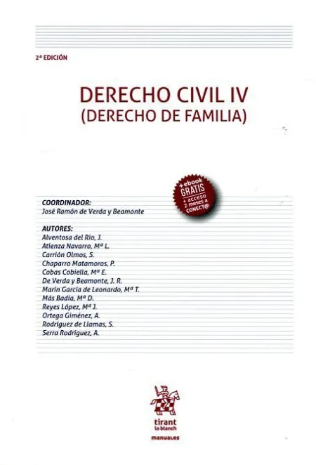 Derecho Civil Iv (Derecho de Familia) 2ª Edición 2016