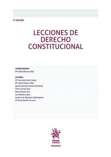 Lecciones de Derecho Constitucional 6ª Edición 2018