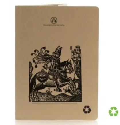 Carpeta Gomas Cartón Reciclado Jaume I - Uv